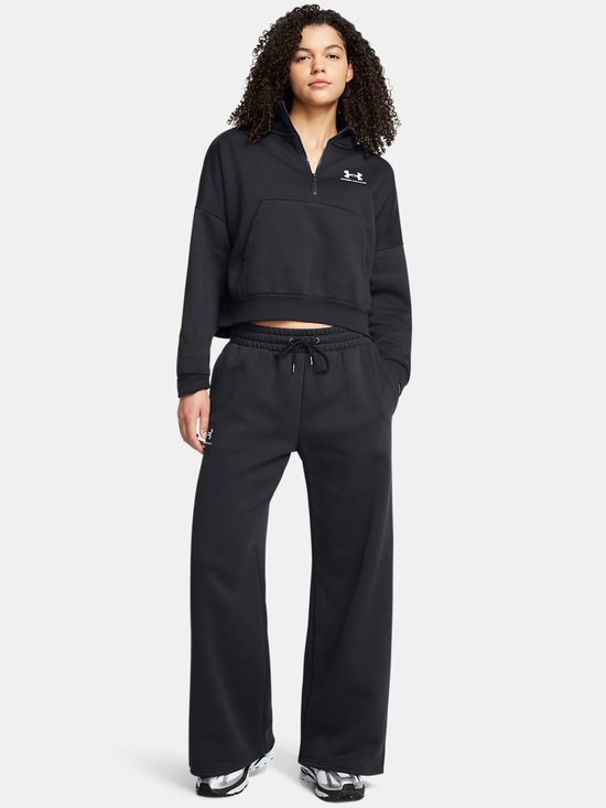 Under Armour Pants - Under Armour UA Icon Fleece
Women's Wide Leg Pants - Black/white